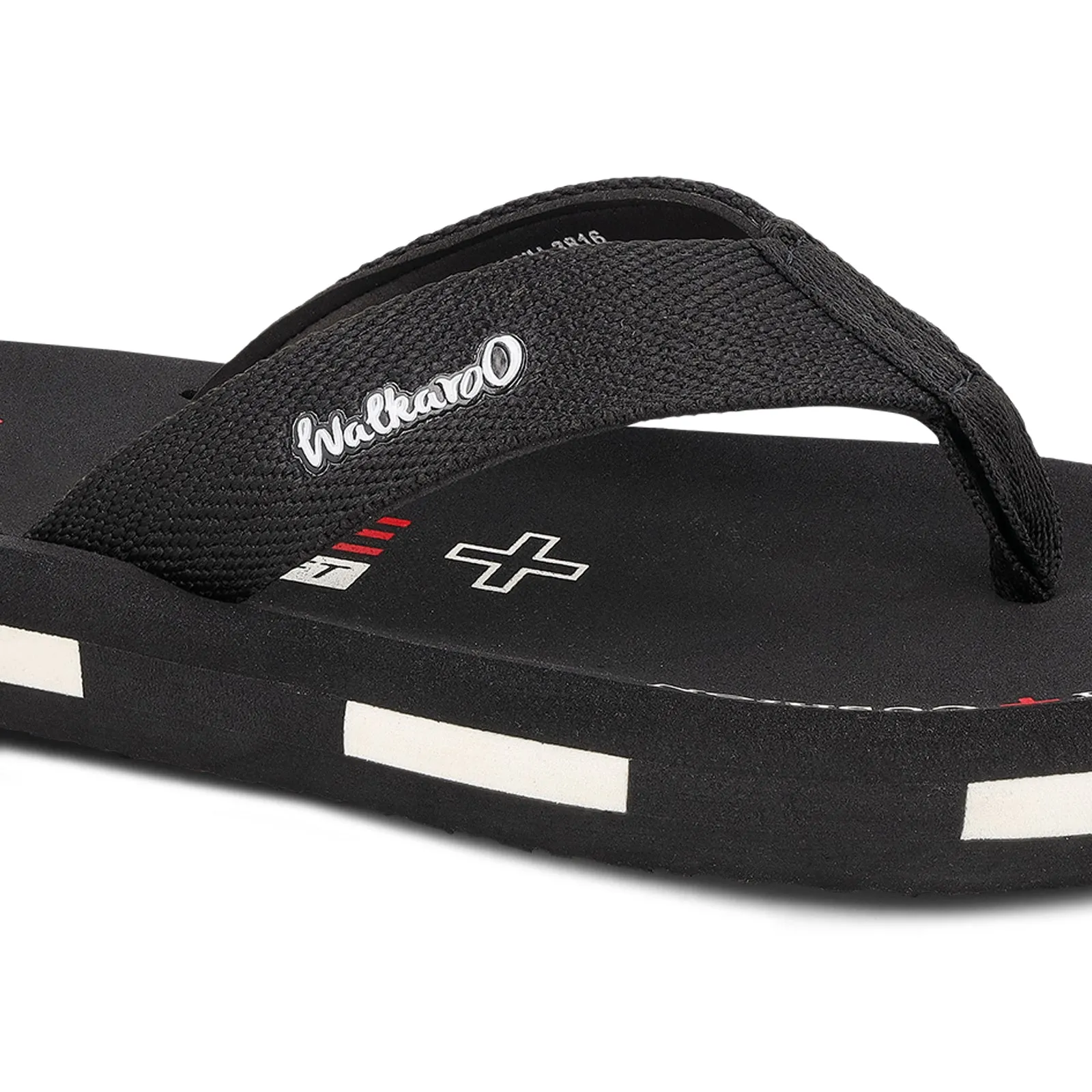 Men's Care Plus Flip-Flop  - WH3816 Black
