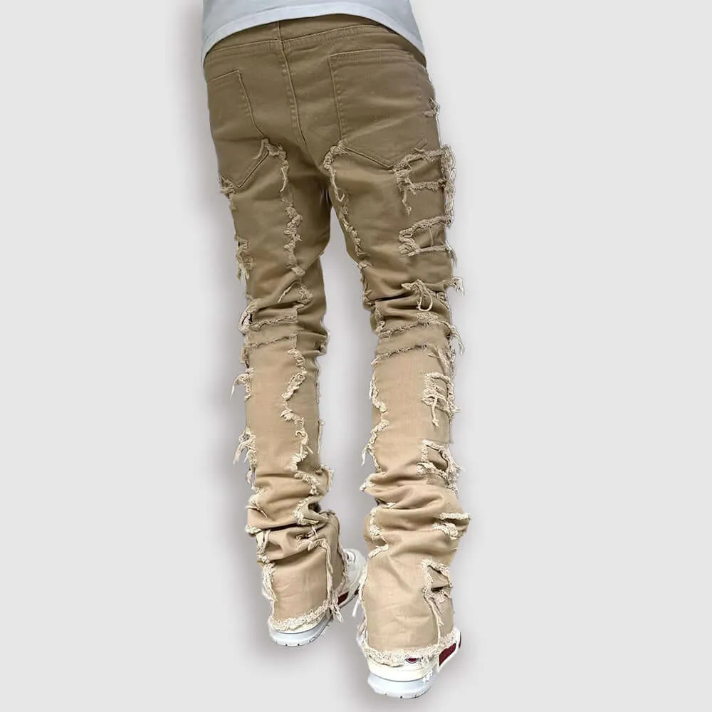 Men's Ripped Slim Fit Jeans