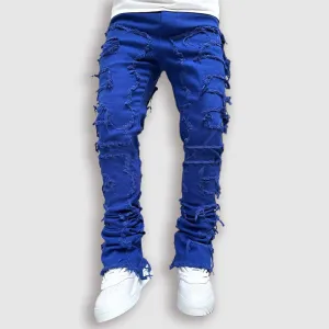 Men's Ripped Slim Fit Jeans
