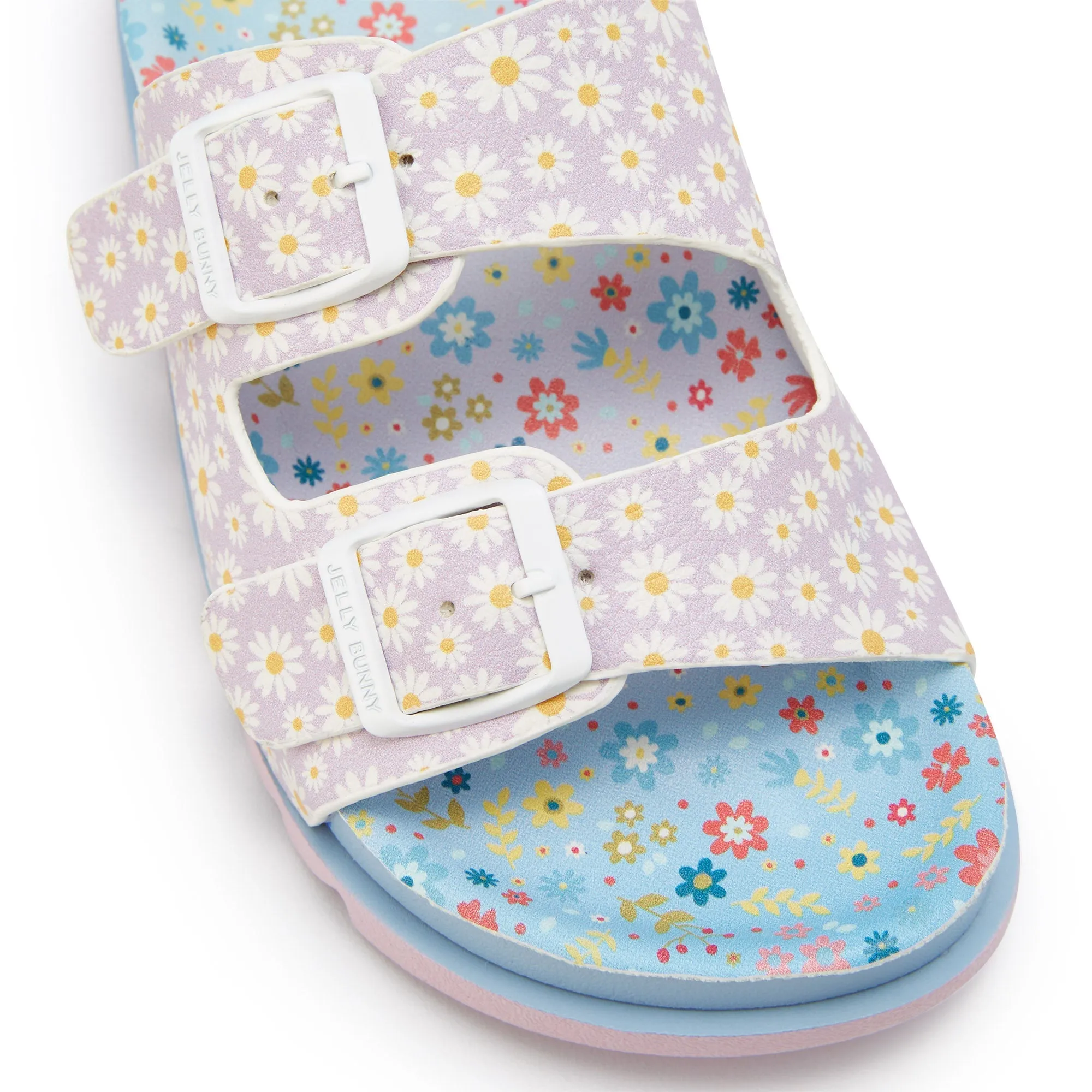 Mini Sandal Purple Flat Sandals For Girls Purple
