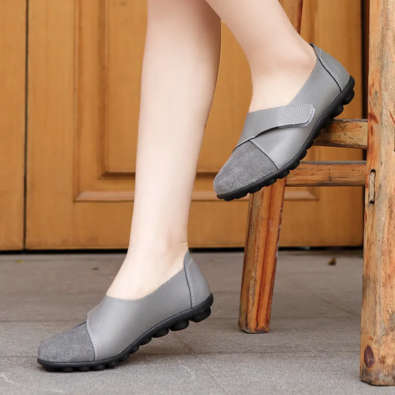 Nanccy - Premium Stride Harmony Comfy Leather Loafers
