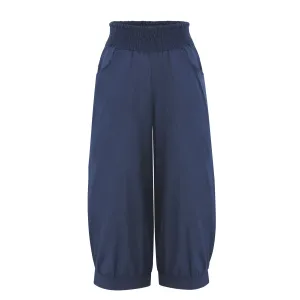 Navy Harem Pants