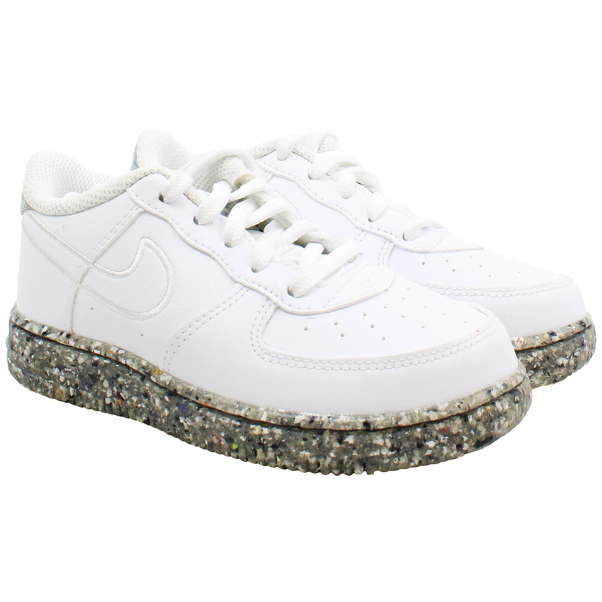 Nike Force 1 KSA Kids White Trainers