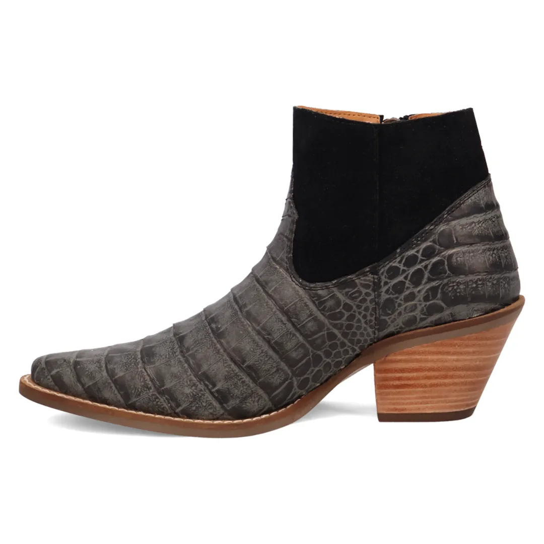 Online Exclusive | Dingo | Rickie Leather Boots in Black **PREORDER