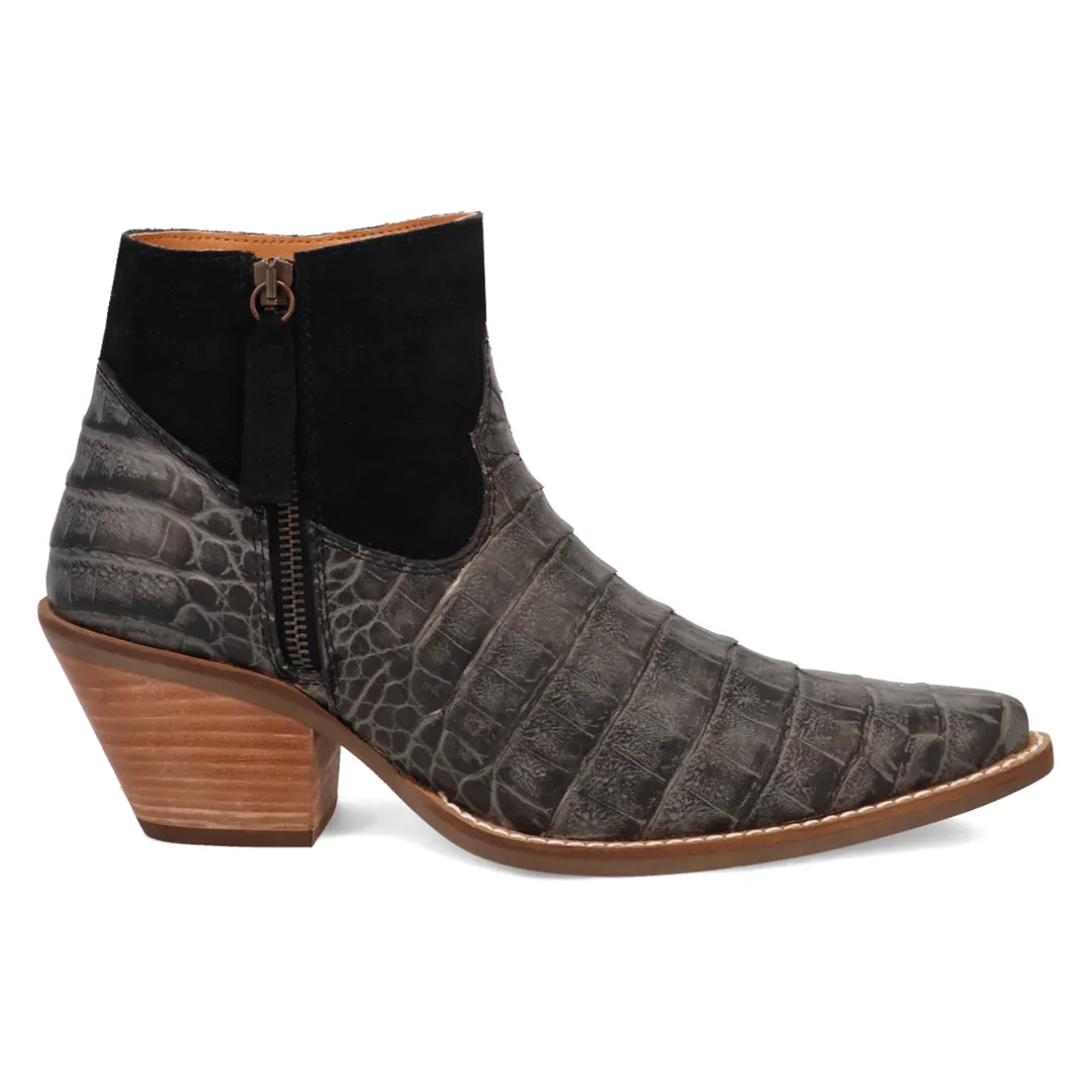 Online Exclusive | Dingo | Rickie Leather Boots in Black **PREORDER
