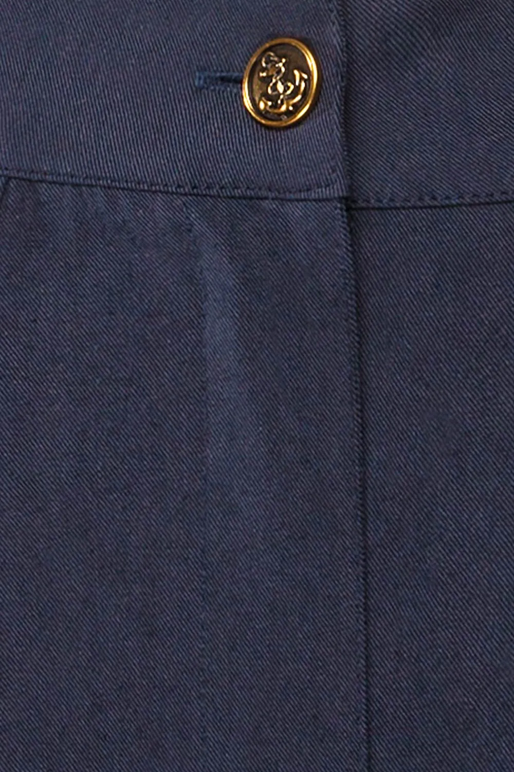 Palma | Navy High-Waisted Short