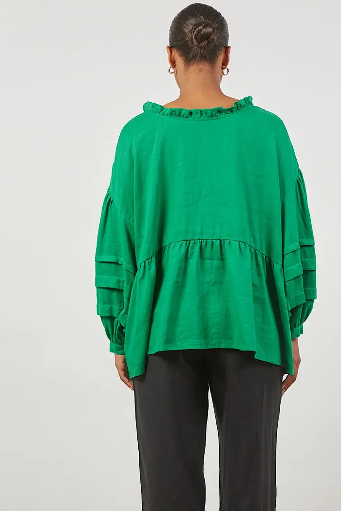 PANORAMA ONE SIZE RELAX TOP - MEADOW