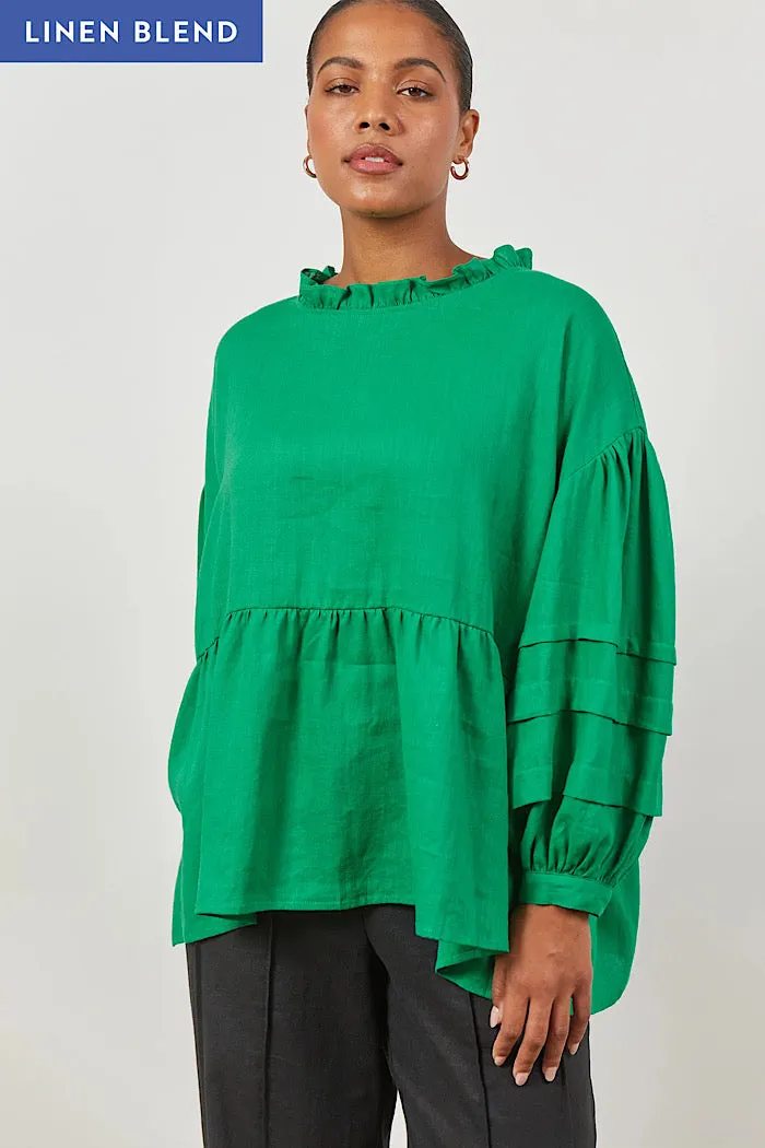 PANORAMA ONE SIZE RELAX TOP - MEADOW