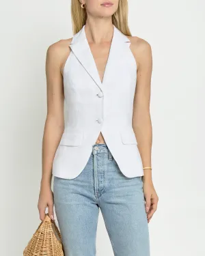 Raphaela Linen Vest Top