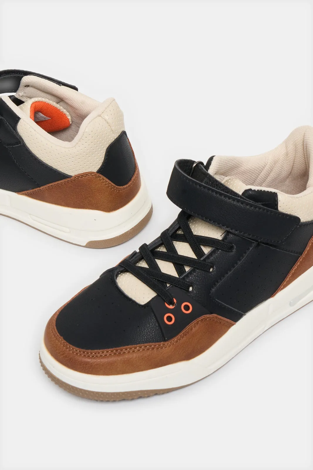 Senior Boys Assorted Colour Block High Top