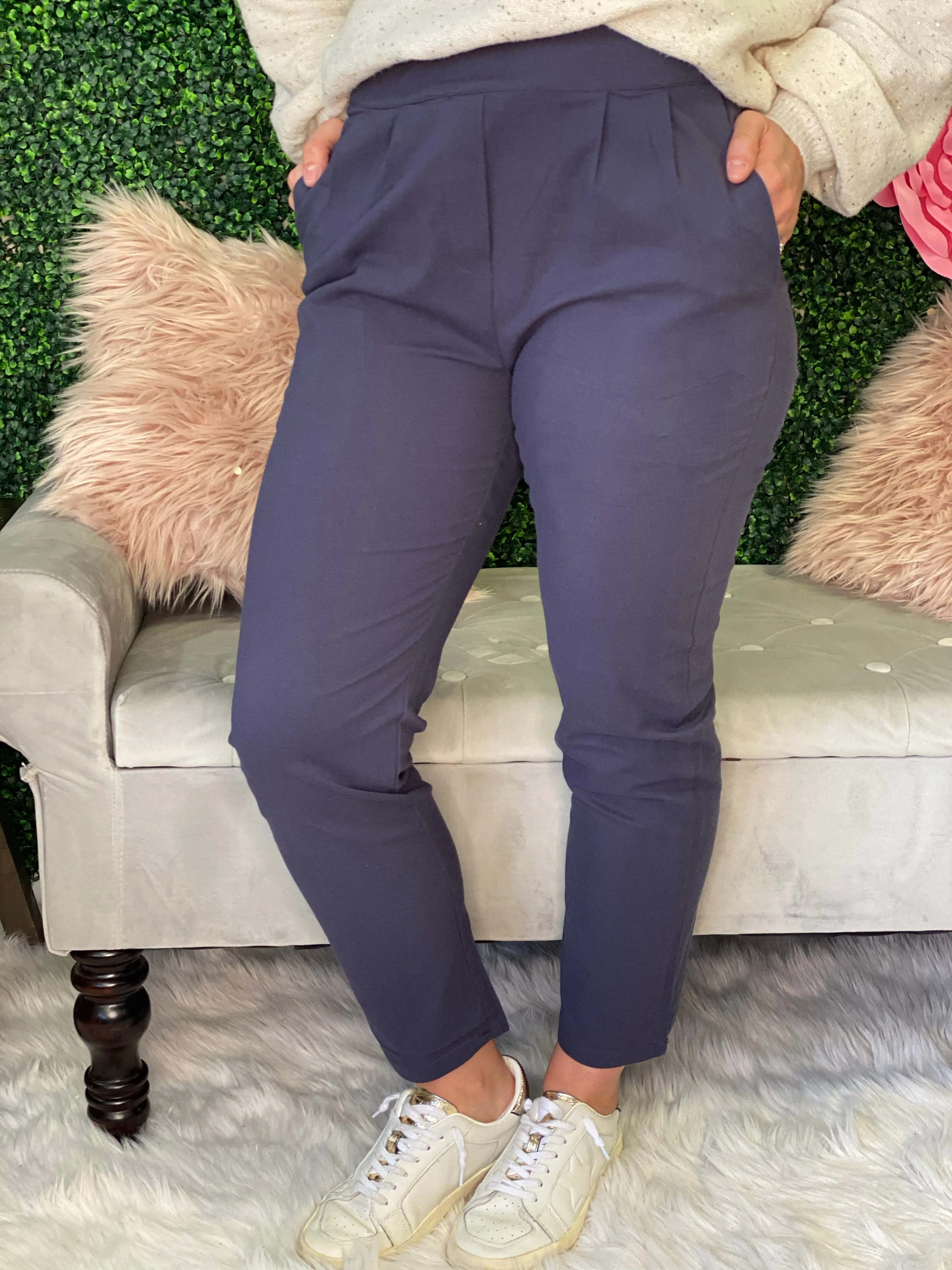 Shelly Cotton Crop Pants