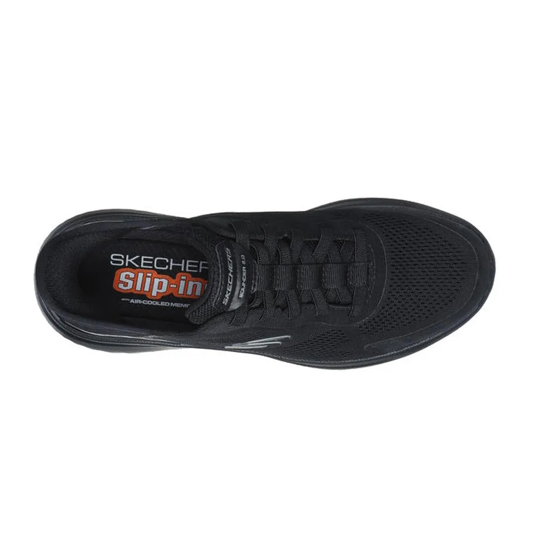 Skechers Mens Slip Ins Bounder 2.0 Emerged Black