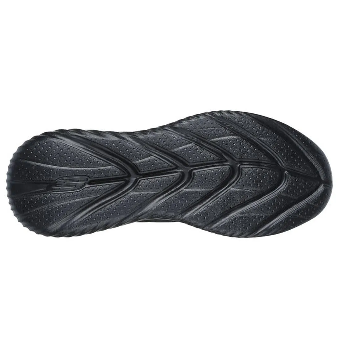 Skechers Mens Slip Ins Bounder 2.0 Emerged Black