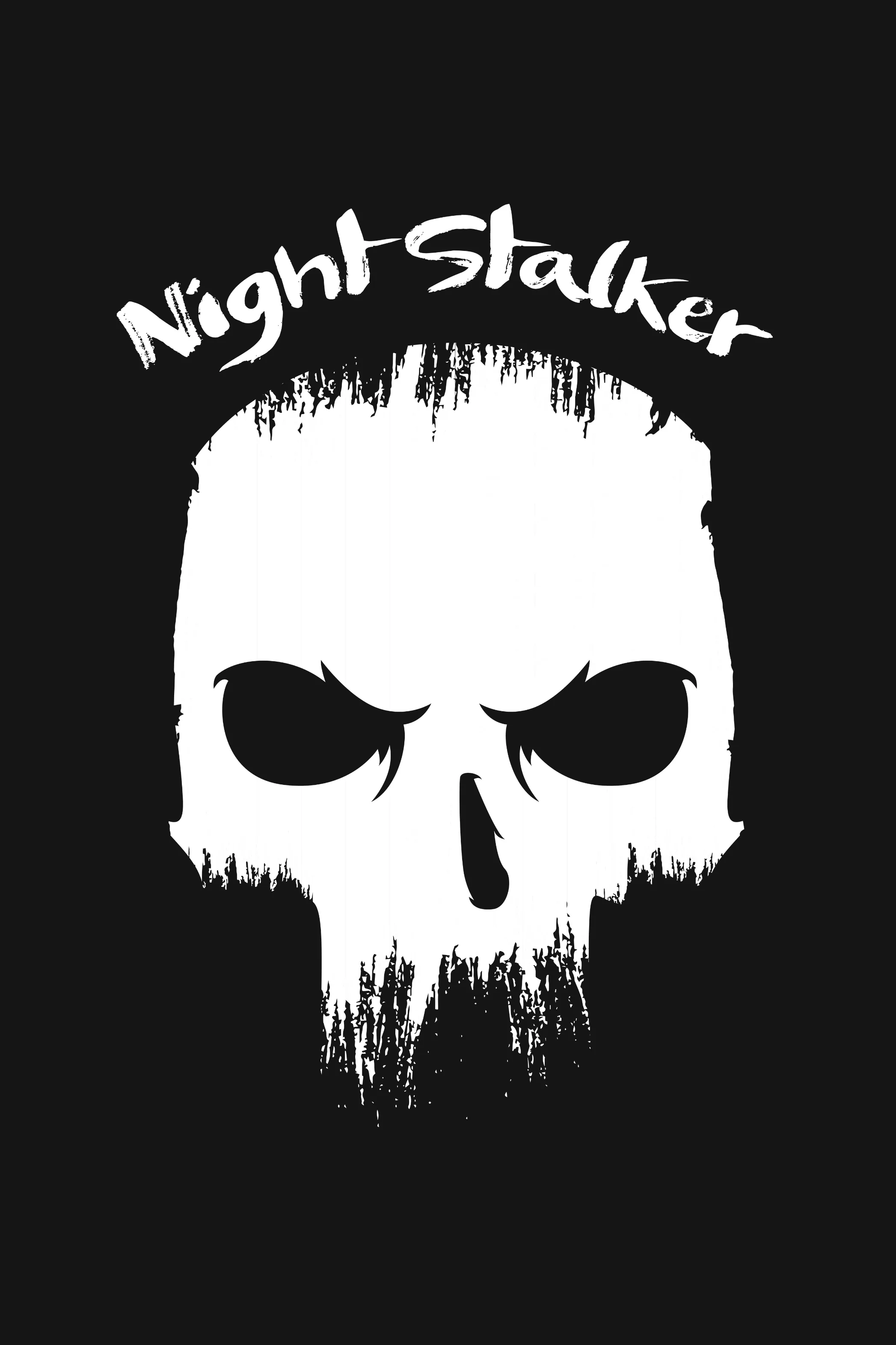 Skull Night Stalker Printed T Shirt For Men