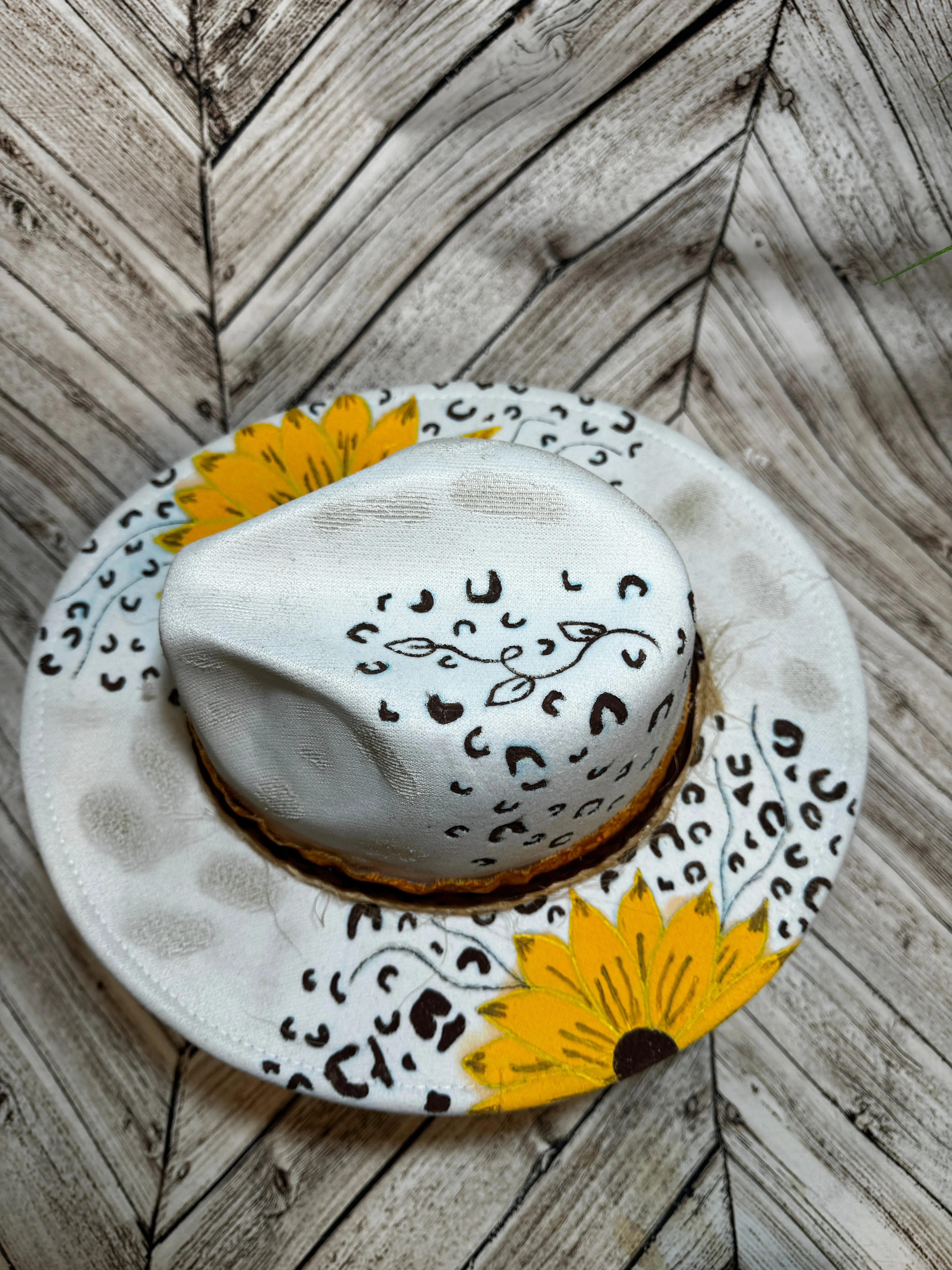 Sunflower & Fun Custom Hat