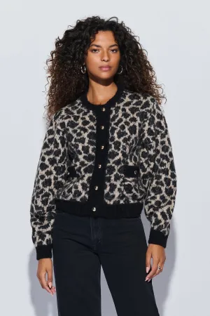 Tessa Jacquard Cardigan