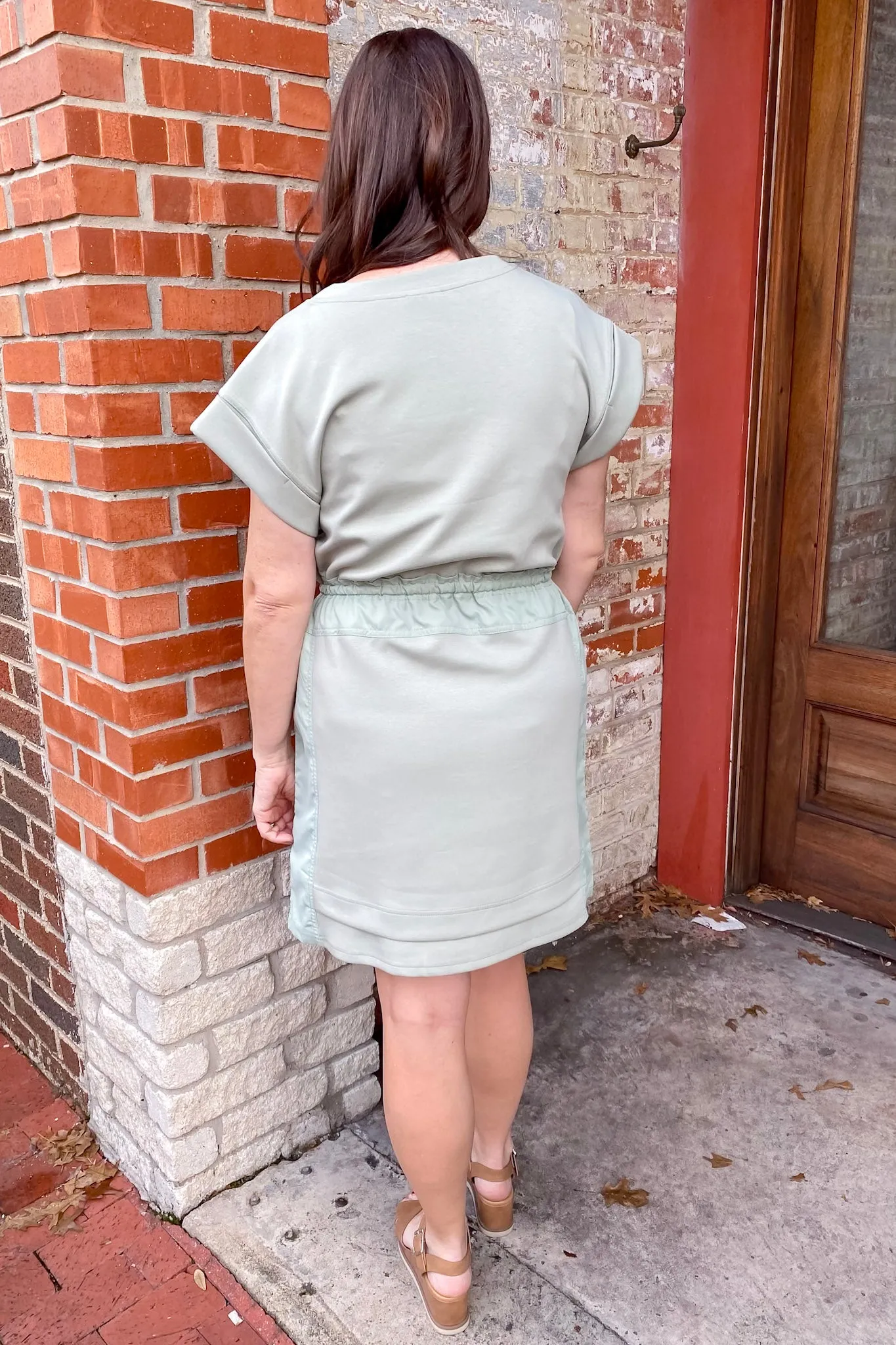 The Laid Back Fun Sage Dress