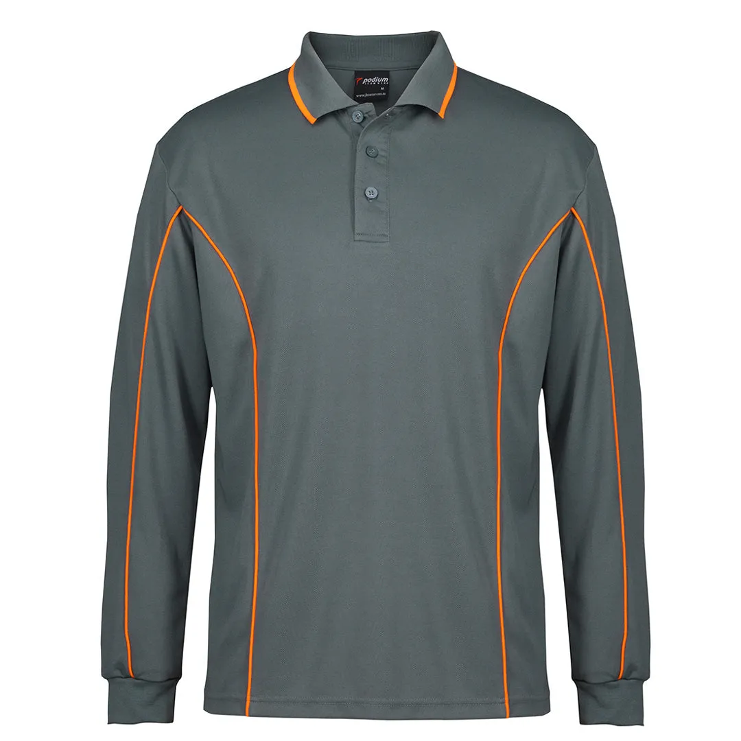 The Piping Polo | Long Sleeve C2 | Adults