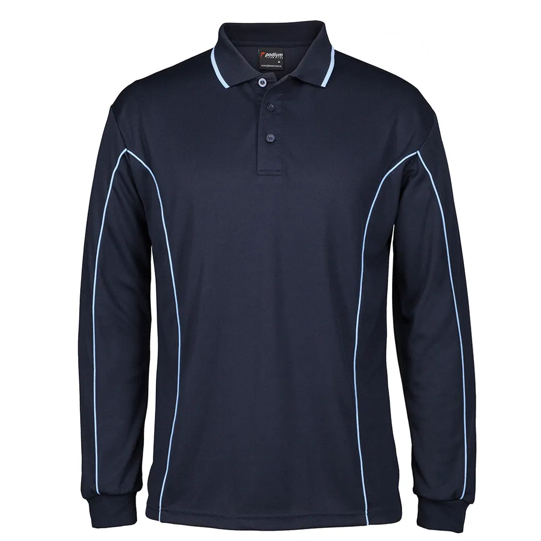 The Piping Polo | Long Sleeve C2 | Adults