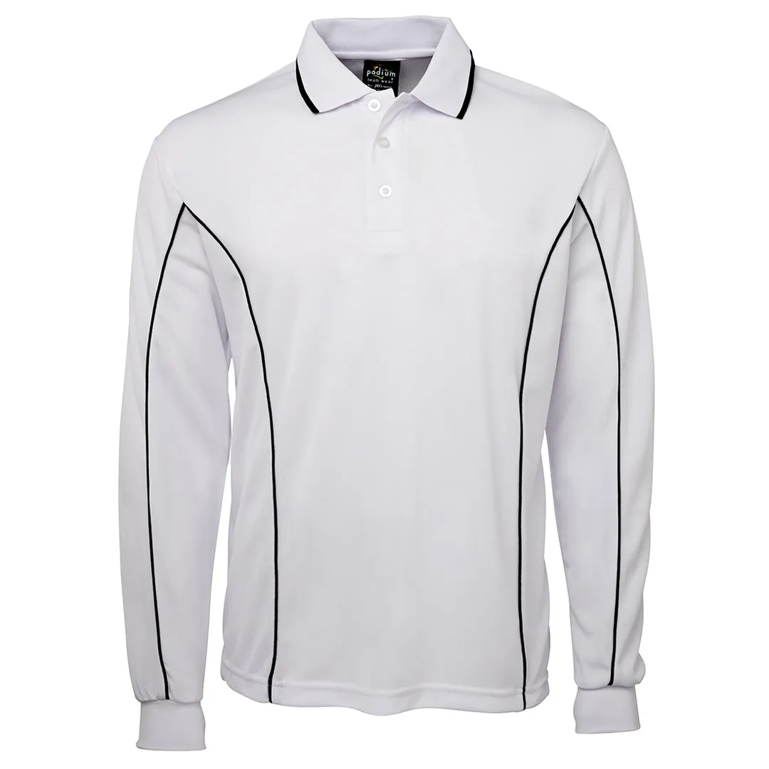 The Piping Polo | Long Sleeve C2 | Adults