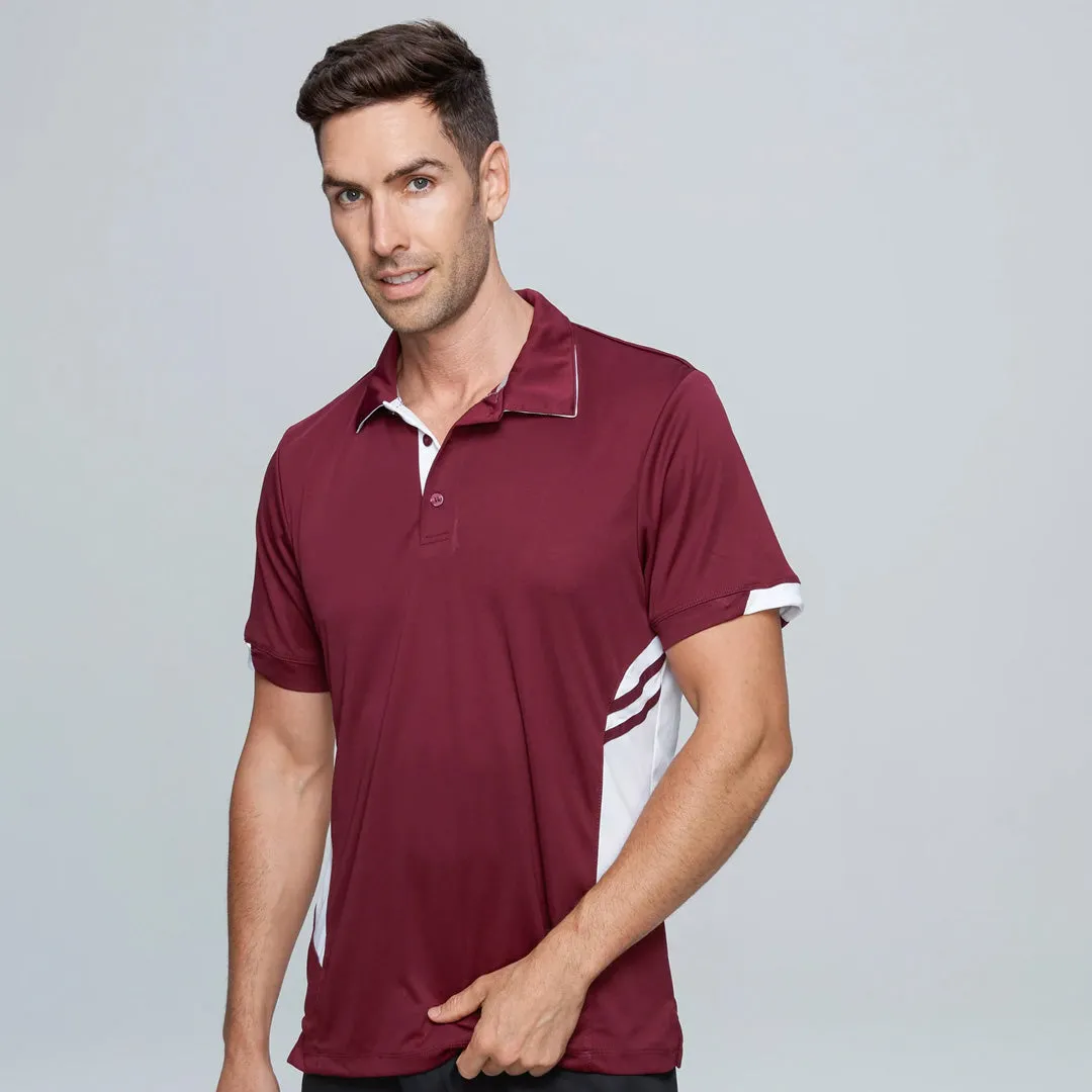 The Tasman Polo | Mens | Short Sleeve | Black Base