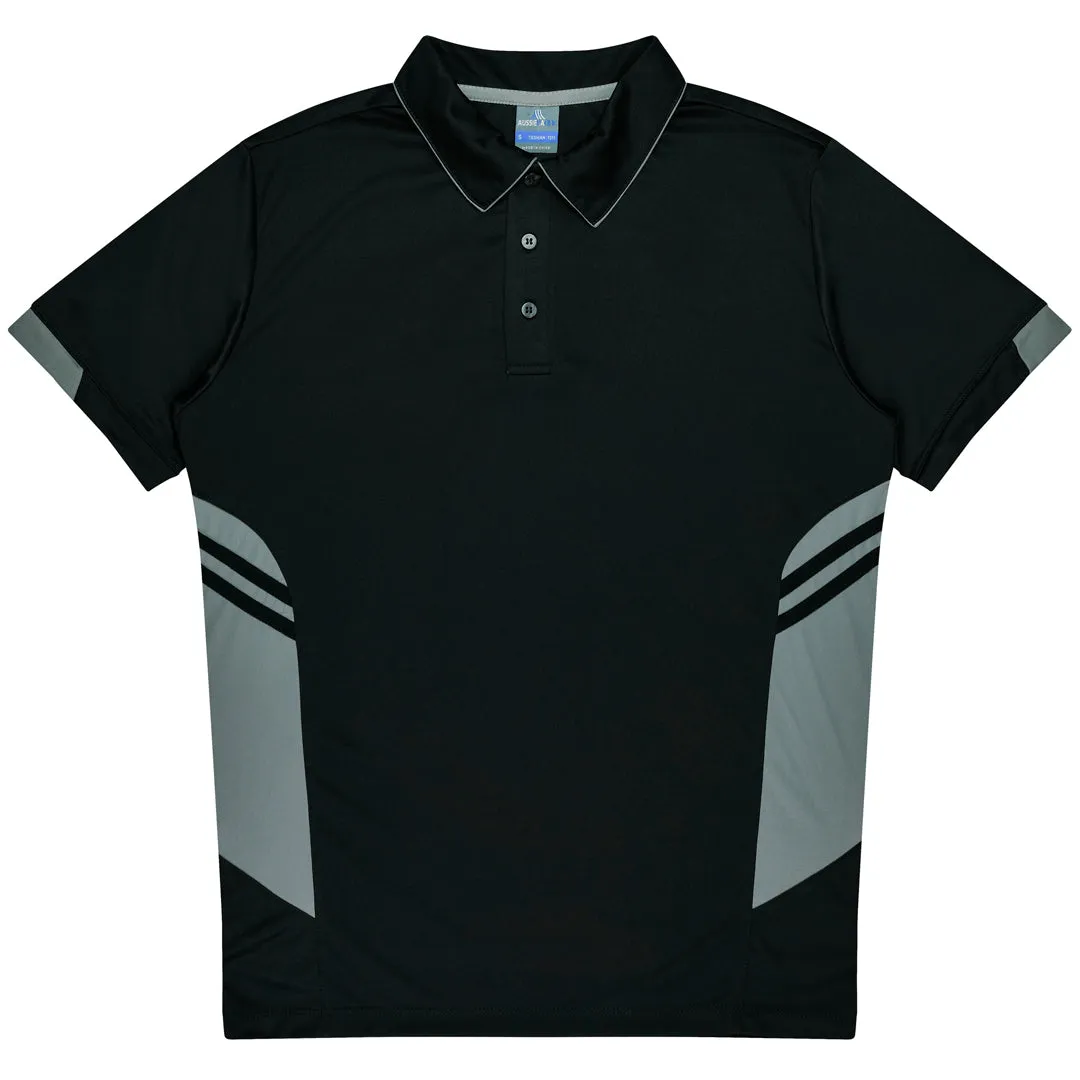 The Tasman Polo | Mens | Short Sleeve | Black Base