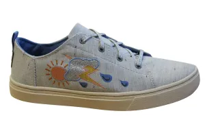 Toms Lenny Kids Light Grey Plimsolls