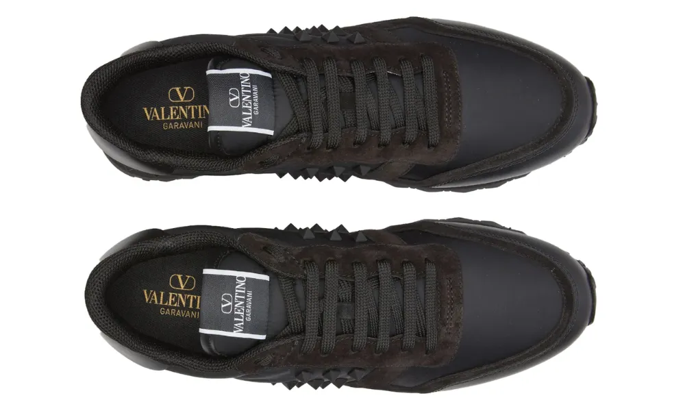 Valentino  Rockstud Sneaker "Black"