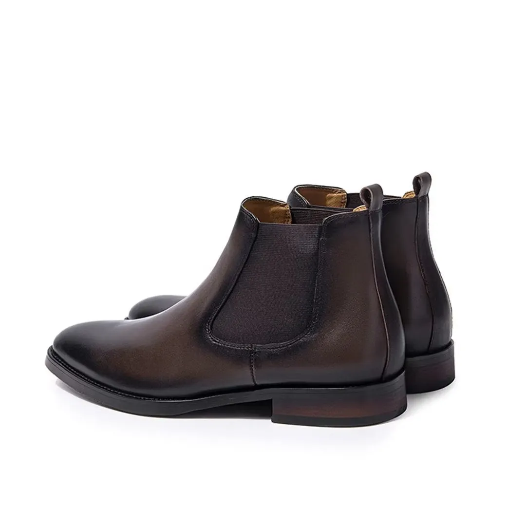 Veltique Elegant Slide-In Boots