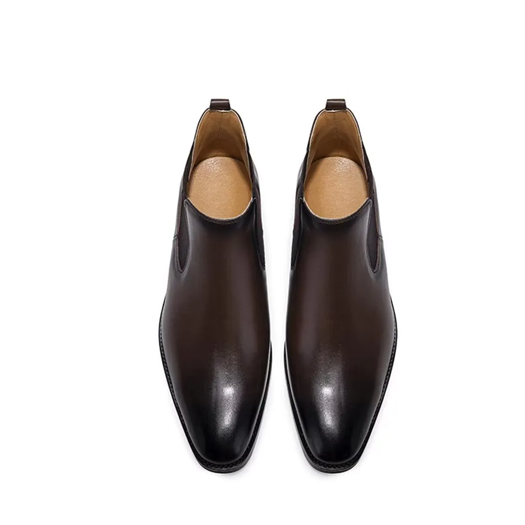 Veltique Elegant Slide-In Boots