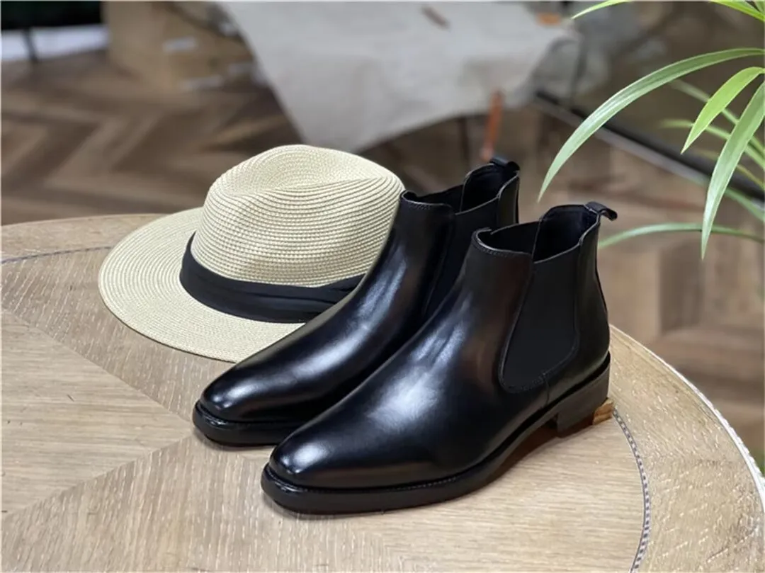 Veltique Elegant Slide-In Boots