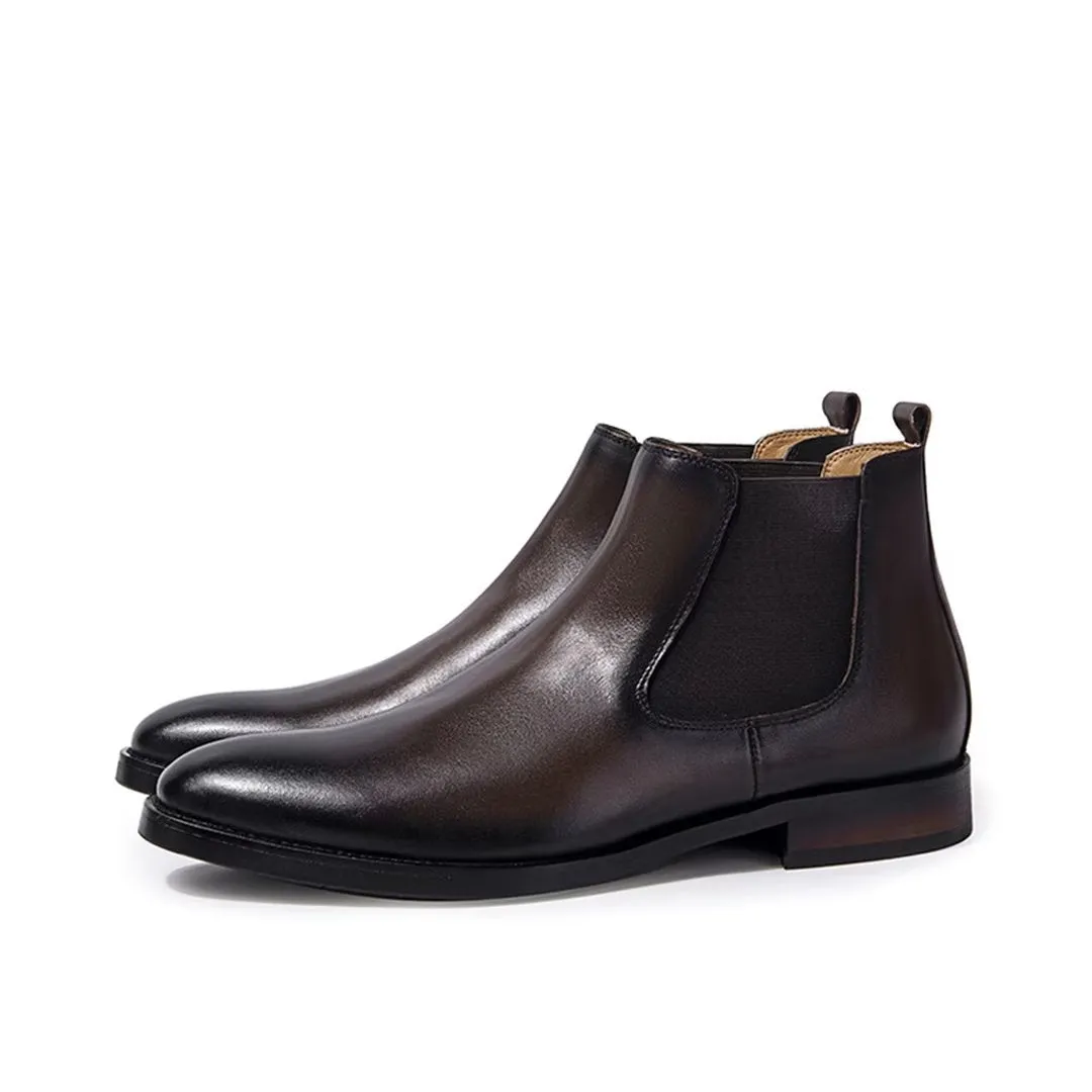 Veltique Elegant Slide-In Boots
