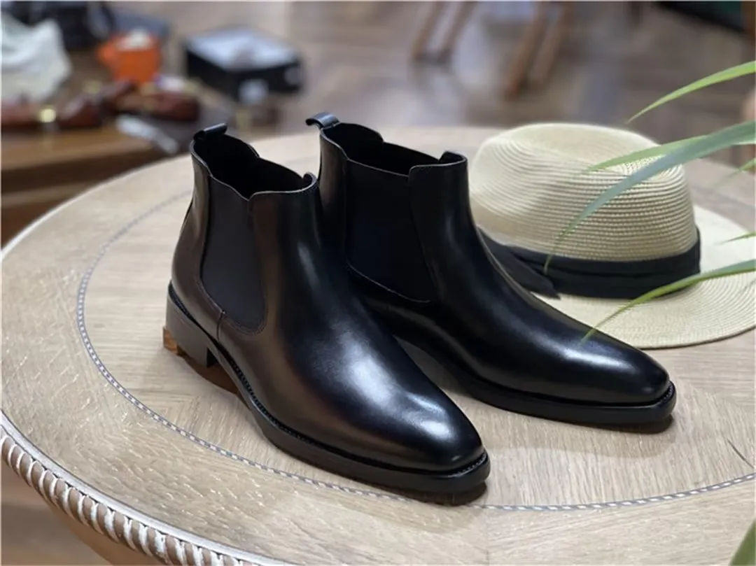 Veltique Elegant Slide-In Boots