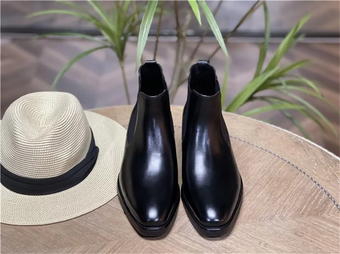 Veltique Elegant Slide-In Boots