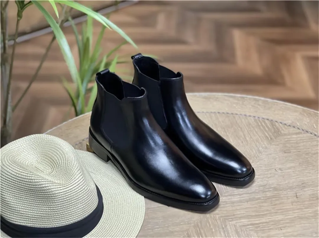 Veltique Elegant Slide-In Boots