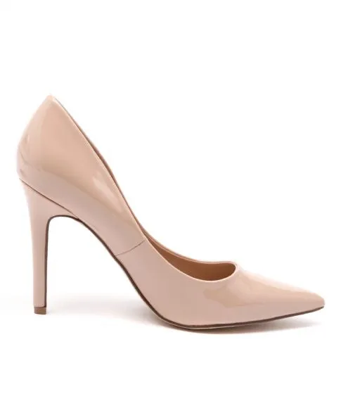 VERALI HAROLD Nude Patent Pumps High Heels
