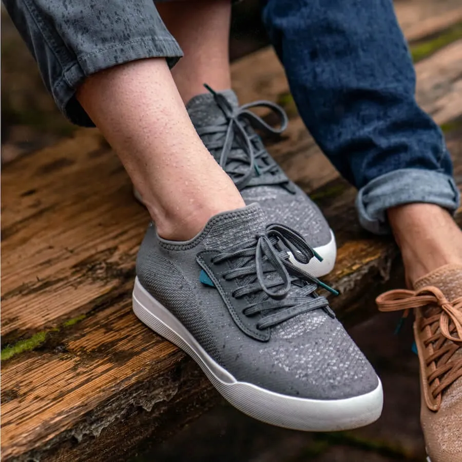 Vessi Women's Weekend Sneakers- Concrete Grey