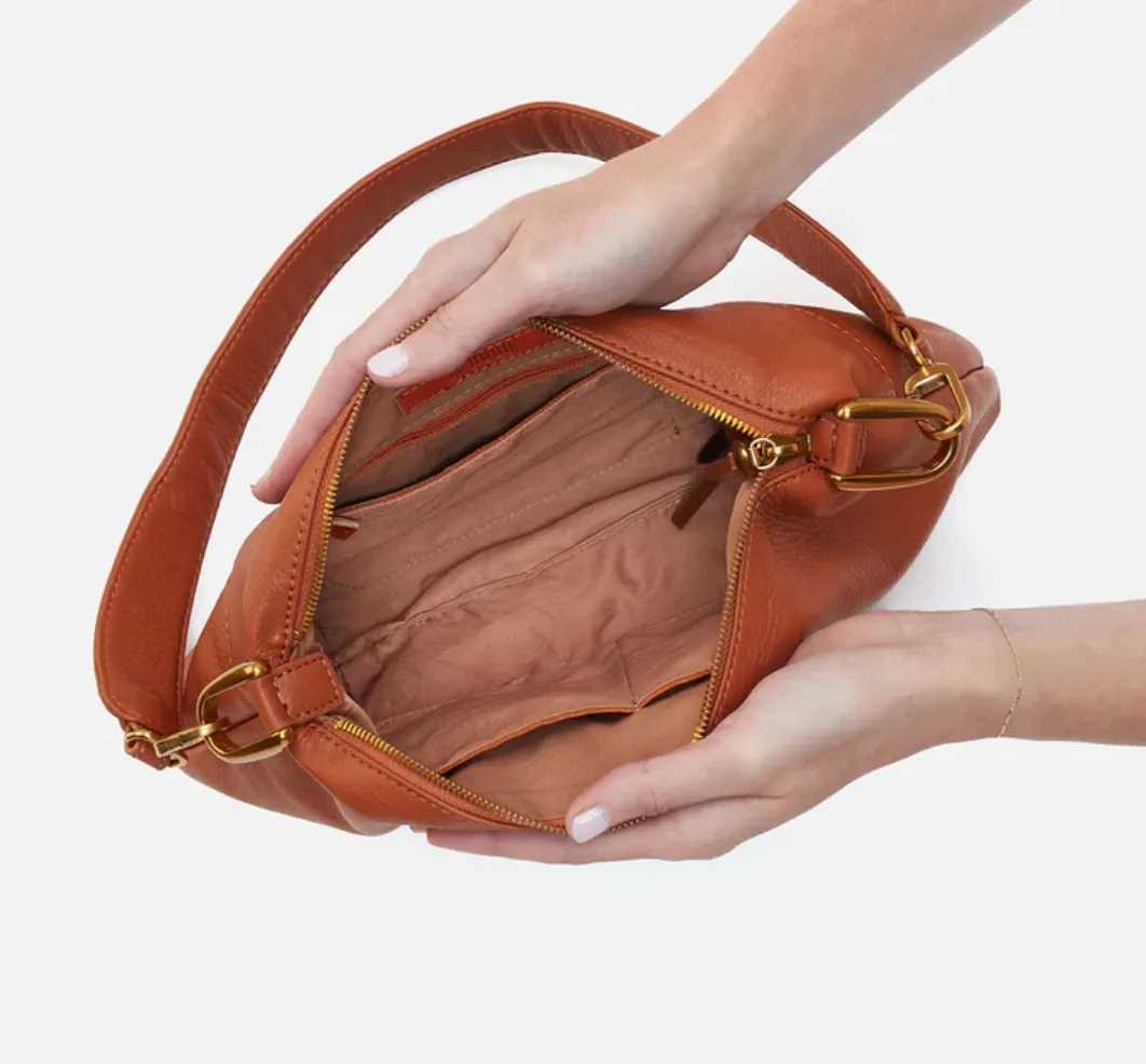 Warm Honey Advance Shoulder Bag - HOBO