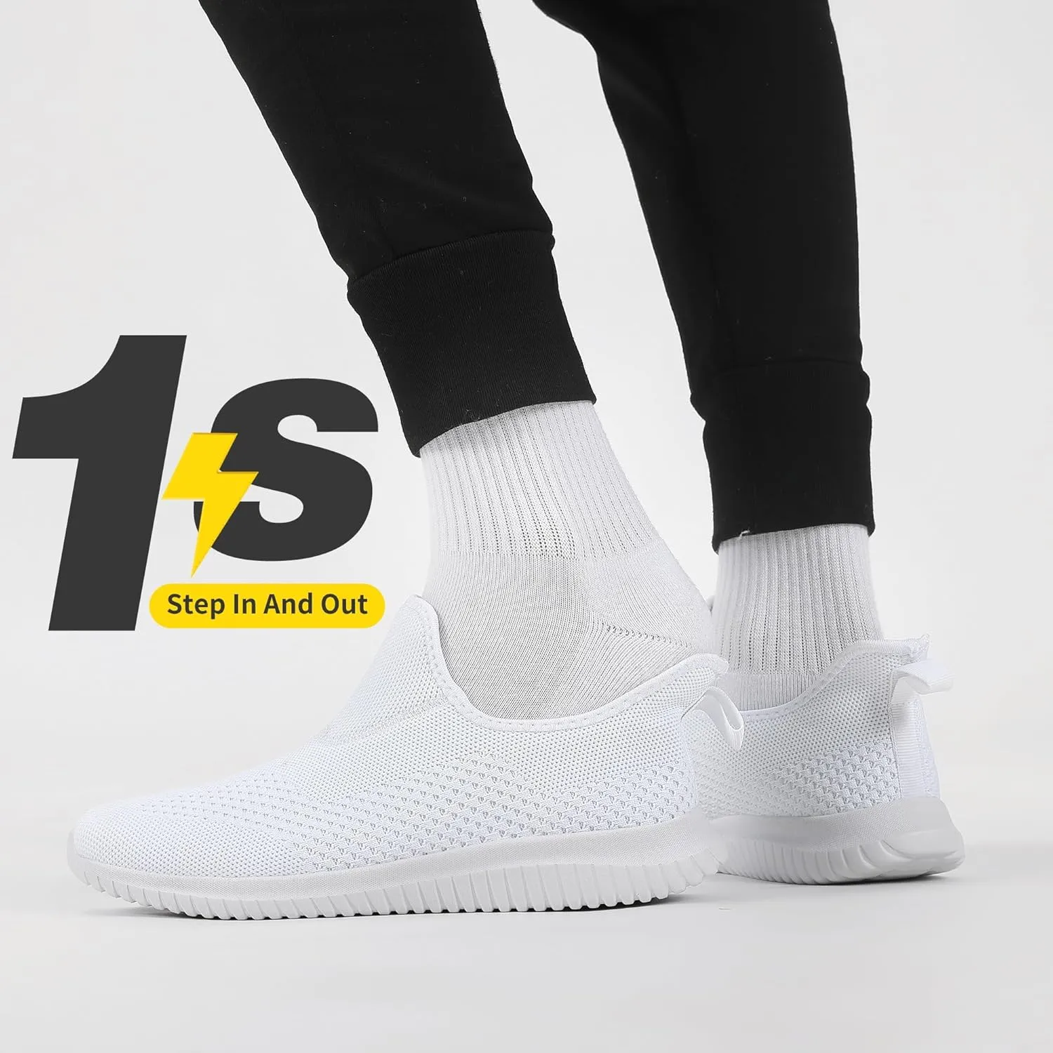 WXQ Men's Minimalist Walking Shoes Comfort Ultra Lightweight Breathable Running Tennis Athletic Gym Workout Non Slip Athletic Fashion Sneakers