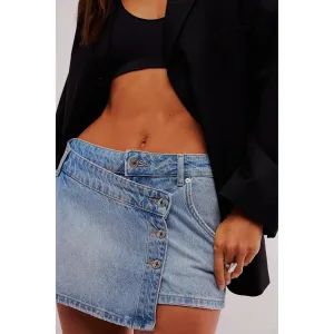 Wynne Denim Skirt - Free People